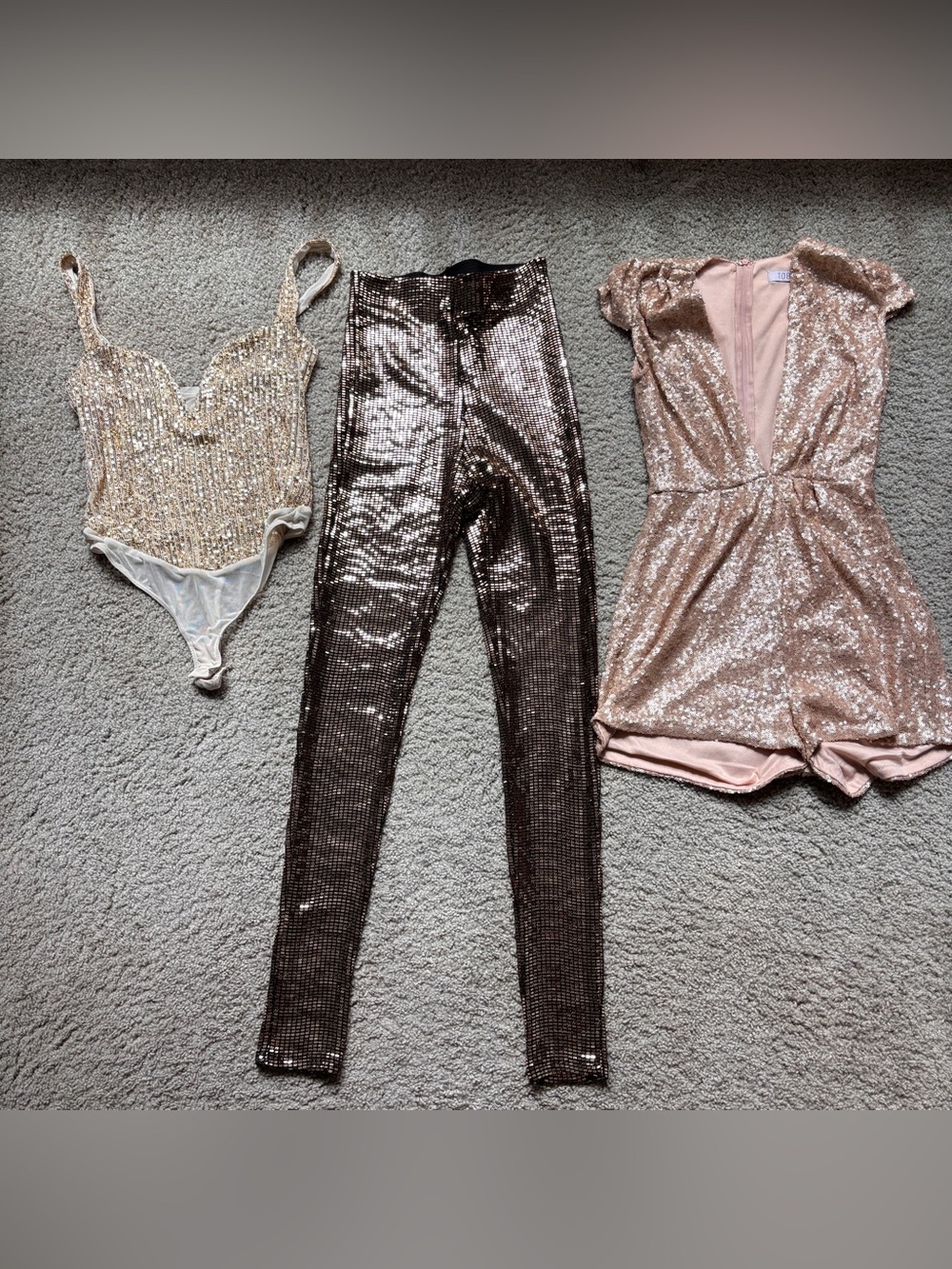 Las Vegas/Party sequins & sparkle bundle - XS - Free People, Tobi, Zara